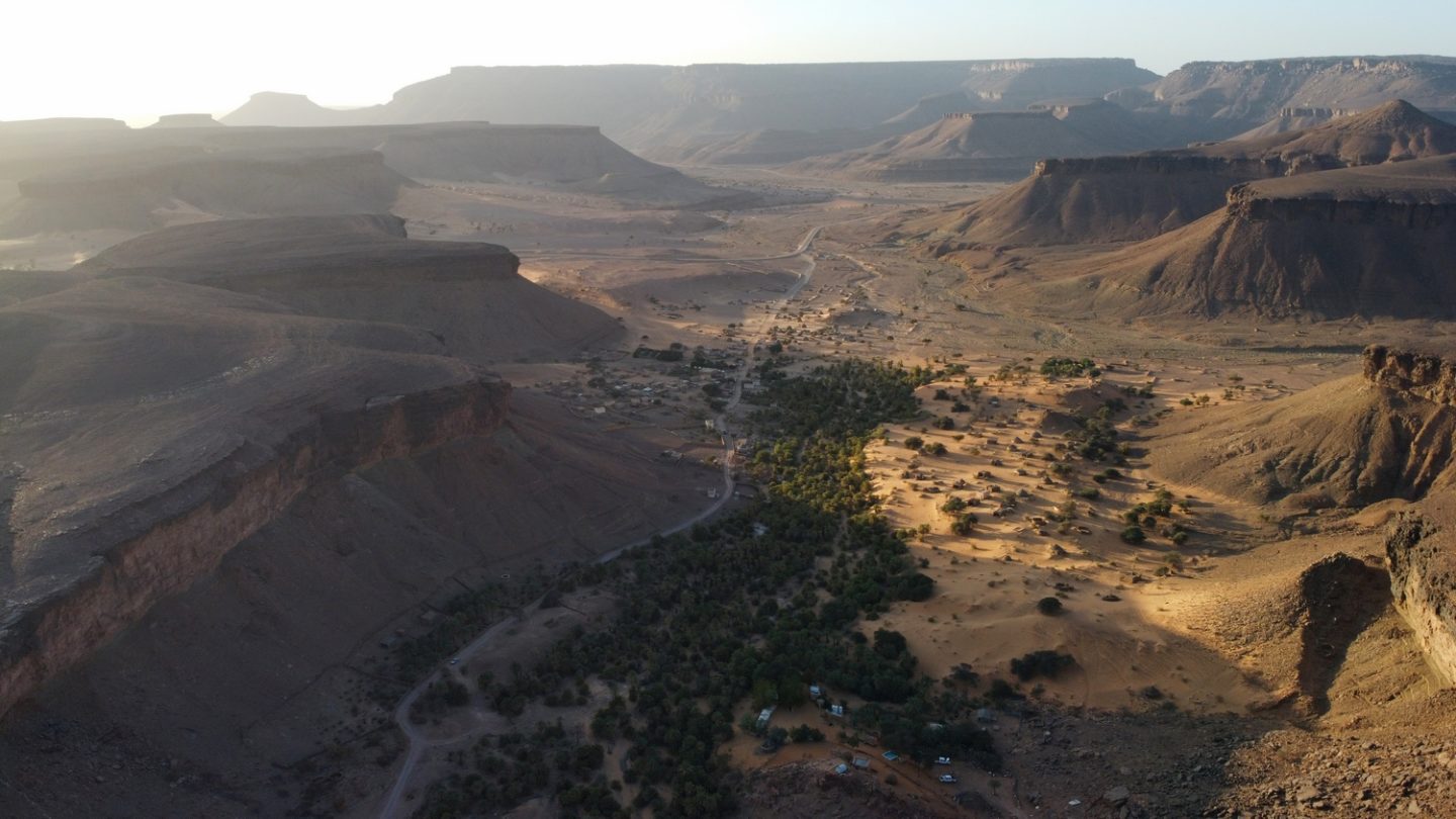Terjit Oasis Valley Mauritania
